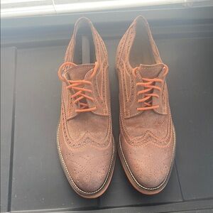 Classic Brown Men's Brogue Shoes